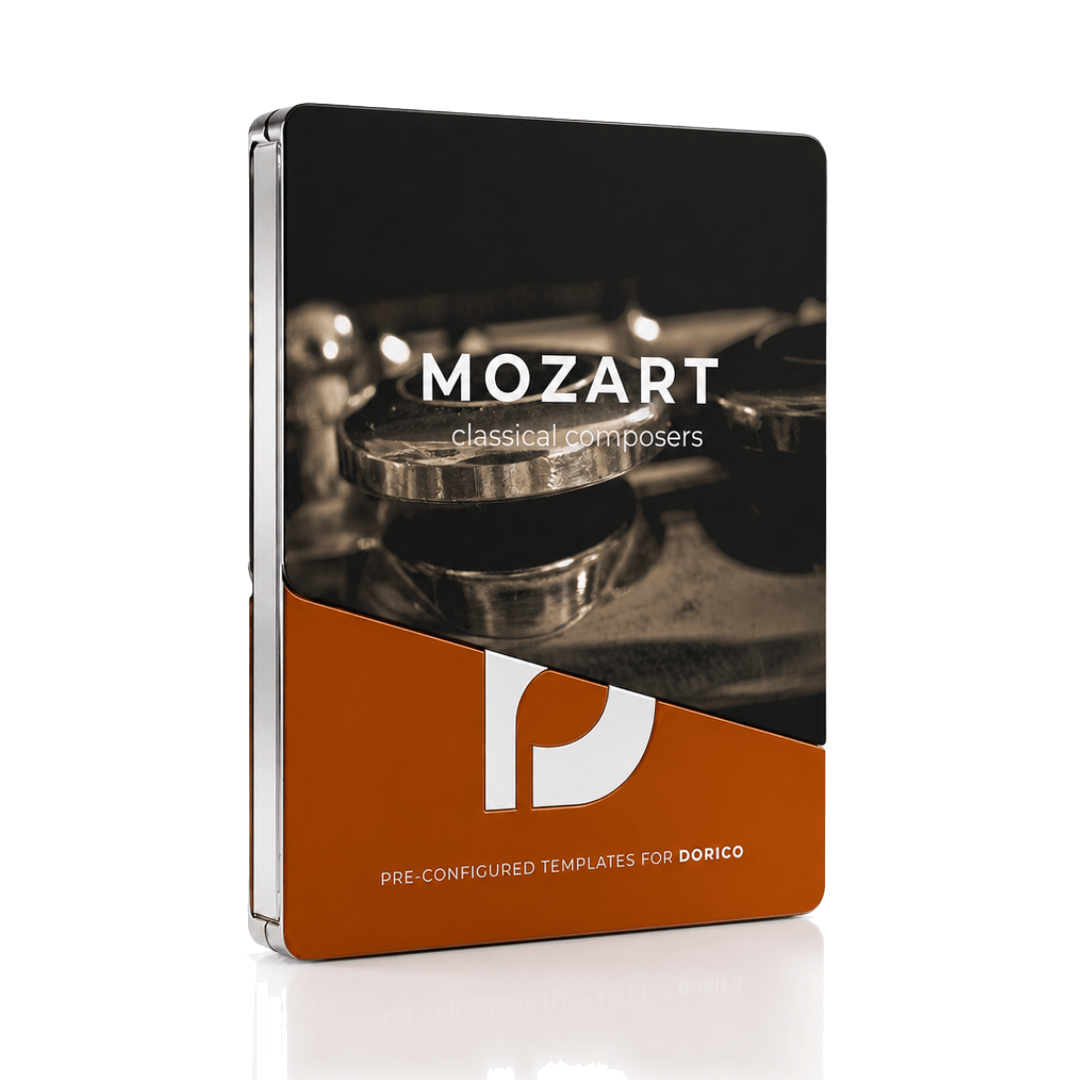 Classic Composer: Mozart - Template For Dorico
