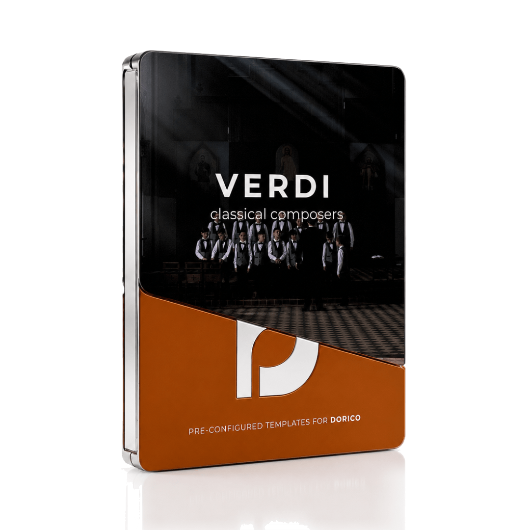 Classic Composer: Verdi - Template For Dorico